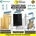 Sachet Bag Kemasan Bungkus Makanan FOODGRADE NON ZIP Delkochoice 6x8
