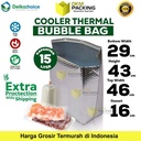 Cooler Alumunium Foil Bubble Bag Packaging Makanan Minuman Tahan Suhu