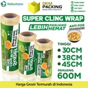 Super Cling Wrap Plastik Food Wrapping DELKOCHOICE Pembungkus Makanan