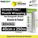 Plastik Wraping Stretch Film 40cm x 250m DELKOWRAP BENING / SATUAN