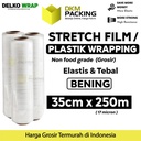 Plastik Wraping Stretch Film 35cm x 250m BENING DELKOWRAP / SATUAN