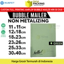 Amplop Bubble Mailer Bag Green Bubblewrap Envelope Polybubble RUSFET