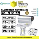 Food Grade Sachet Alumunium Metalizing Foil Roll Kemasan Saset