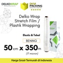 Plastik Wraping Stretch Film 50cm x 350m DELKOWRAP KARGO / DUS