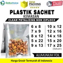 Plastik Sachet Bag Transmetz Kemasan Makanan Non Ziplock 5x22cm