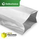 Alumunium Bag Gusset Valve Kantong Kemasan Bubuk 13.5X41cm Delkochoice