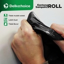 Kantong Plastik Sampah Roll Jumbo Tebal TrashBag Delkochoice 80x100cm