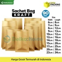 Sachet Bag Kemasan Bungkus Makanan FOODGRADE NON ZIP Delkochoice 23x34