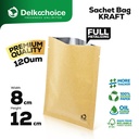 Sachet Bag FOOD GRADE Kraft Paper PREMIUM Metalizing Foil Delkochoice