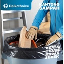 KANTONG PLASTIK SAMPAH 80x100cm TRASH BAG HITAM JUMBO PACK