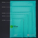 Amplop Bubble Mailer Bag Tosca 11x11cm Polybubble Envelope RUSFET