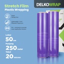 Plastik Wraping Stretch Film 50cm Wrapping Pembungkus DELKOWRAP SATUAN