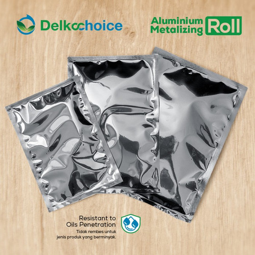 Food Grade Sachet Alumunium Metalizing Foil Roll Kemasan Saset