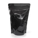 Standing Pouch CLEAR BLACK METALIZING Aluminium Foil Hitam Transparan Kombinasi Kemasan Makanan Ziplock DELKOCHOICE