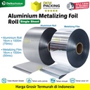 Alumunium Foil Single Sheet Film Roll Packaging Food Grade Delkochoice