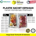 Plastik Sachet Bag Transmetz Kemasan Makanan Non Ziplock 5x22cm