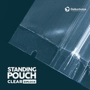 Plastik Klip Standing Pouch Clear Ziplock Bening 20x30cm DELKOCHOICE
