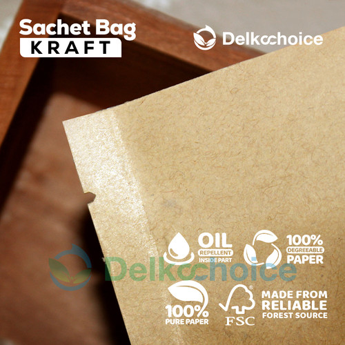 Kemasan Sachet / Ziplock Bag Aksesoris FOOD GRADE MEDIUM DELKOCHOICE