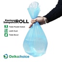 Kantong Plastik Sampah Jumbo Tebal Premium Trashbag Delkochoice 60x100