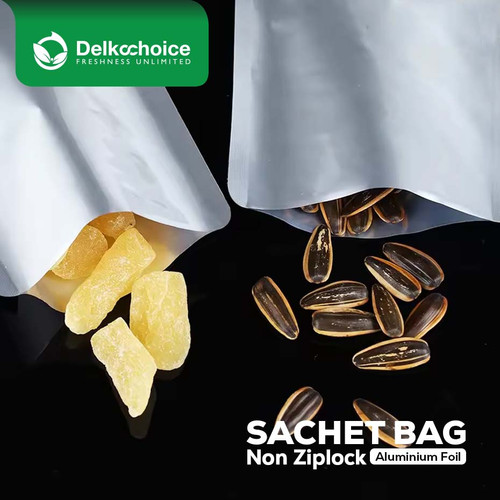 Sachet Bag Kemasan Bungkus Makanan FOODGRADE NON ZIP Delkochoice 23x34