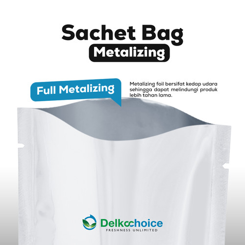 Kemasan FOOD GRADE Sachet Bag PREMIUM Metalizing Foil Delkochoice