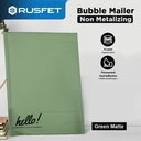 Amplop Bubble Mailer Bag Green Polybubble Bubblewrap Envelope RUSFET