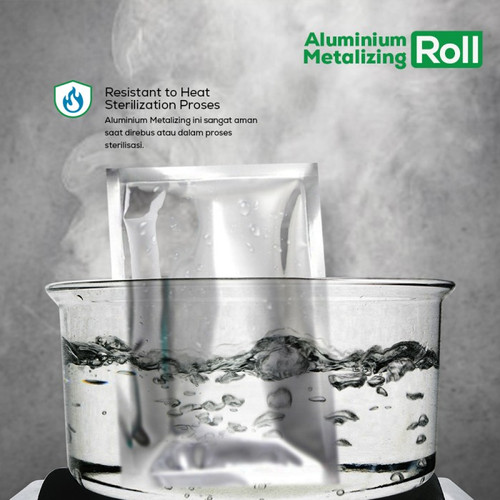 Sachet Alumunium Metalizing Foil Roll Kemasan Food Grade Saset