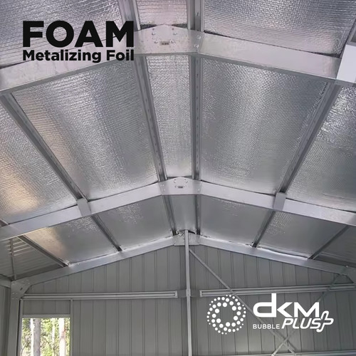 Bubble Insulation Alumunium Foil Wrap Peredam Panas Atap Rumah 120x25