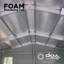 Bubble Insulation Alumunium Foil Wrap Peredam Panas Atap Rumah 120x25