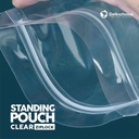 Plastik Klip Standing Pouch Clear Ziplock Bening 20x30cm DELKOCHOICE