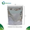 Standing Pouch 25x35cm TRANSMETZ ZIPLOCK ALU FOIL DELKOCHOICE TERMURAH