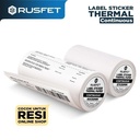 Label Sticker Thermal Paper CONTINUOUS ROLL Barcode RUSFET / DUS OJOL