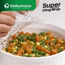 Super Cling Wrap Plastik Makanan Food Wrapping 45cm x 600M DELKOCHOICE