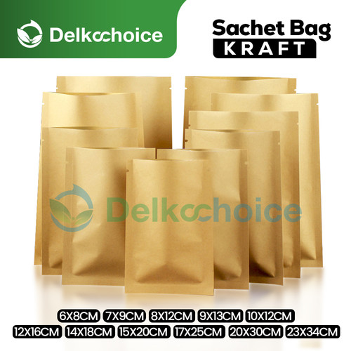 Kemasan Sachet Drip Bag FOOD GRADE Bungkus Saset Makanan DELKOCHOICE