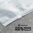 Travel Organizer Pouch Zipper Bag Plastik Ziplock Storage DELKOCHOICE