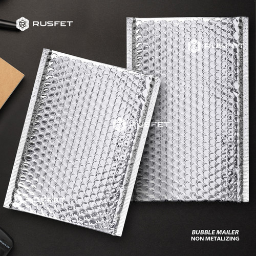 Amplop Bubble Mailer SILVER 18x23cm Bubblewrap Envelope Rusfet