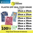 Plastik OPP SEAL TEBAL KUAT Kemasan Packing Garment Makanan