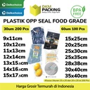 Plastik OPP SEAL LEM KUAT DELKOCHOICE Packing Garment Kemasan Makanan