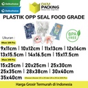 Plastik OPP SEAL LEM KUAT Packing Garment Kemasan Makanan DELKOCHOICE