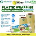 Plastik Cling Wrap Bungkus Makanan FOOD GRADE Wrapping FDA DELKOCHOICE