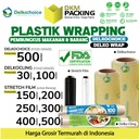 Plastik FOOD GRADE Wrapping Makanan / Stretch Film Wrap Bungkus Barang