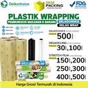 Plastik Wrap Bungkus Barang Stretch Film / FOOD GRADE Wrapping Makanan