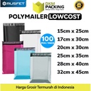Plastik Polymailer PACK LOW COST Amplop Polimailer RUSFET Packing