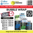 Plastik Bubble Wrap Packing 50M RUSFET DKM+ TEBAL Bubblewrap ROLL