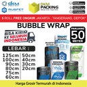 Plastik Bubble Wrap Packing 50M TEBAL RUSFET DKM+ Bubblewrap ROLL