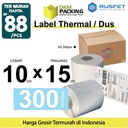 Thermal Printer Stiker Label Resi Sticker Barcode POS A6 10x15cm / DUS
