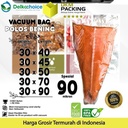 Plastik Vacuum Bag POLOS TEBAL Vakum DELKOCHOICE Sealer Makanan