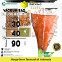 Plastik Vacuum Bag POLOS 30x40cm DELKOCHOICE TEBAL Sealer Makanan