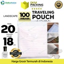 PREMIUM Travel Organizer 20x18 Traveling Pouch Zipper Bag Delkochoice