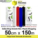 Plastik Wrapping Stretch Film 50cm x 150m WRAPPING DELKOWRAP OJOL /DUS